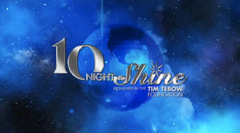 10th anniversary logo of Night to Shine